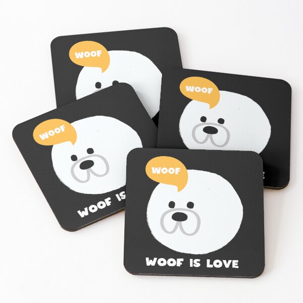 Item preview, Woof is love designed and sold by WynnieShop.