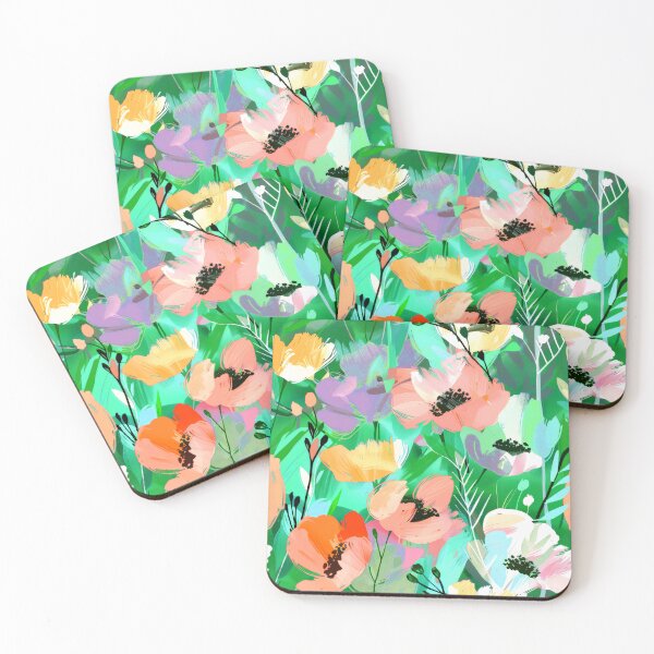 Item preview, Elegant Fairytale Flowers Abstract Colorful Design designed and sold by DEC02.