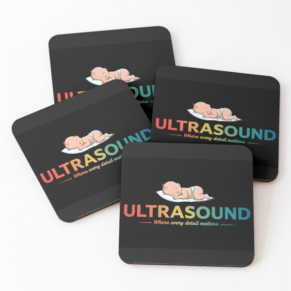 Item preview, ULTRASOUND Typography Design – With Baby Illustration & Slogan designed and sold by KnzSHOPPING.