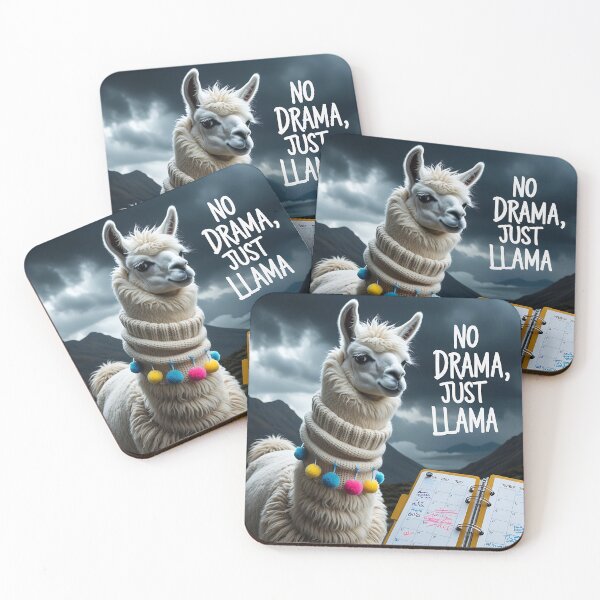 Artikelvorschau, Anxiety Llama entworfen und verkauft von Zazeyy.