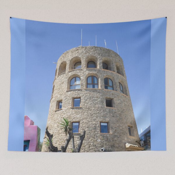 Item preview, Puerto Banus Control Tower designed and sold by Alisonchambers2.