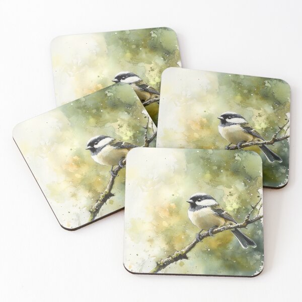 Item preview, Chickadee in a Tree designed and sold by laurashawart.