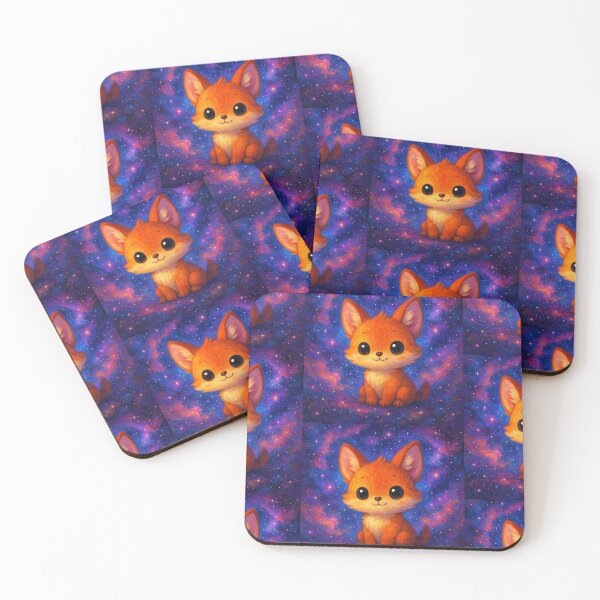 Item preview, Cute Fox in Space designed and sold by nandacreates.