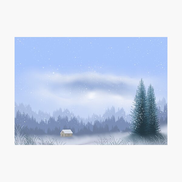 Item preview, snowy forest designed and sold by venom 20133743.