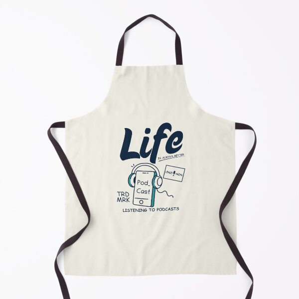 Item preview, Podcaster listening life designed and sold by Peerless-Prime.