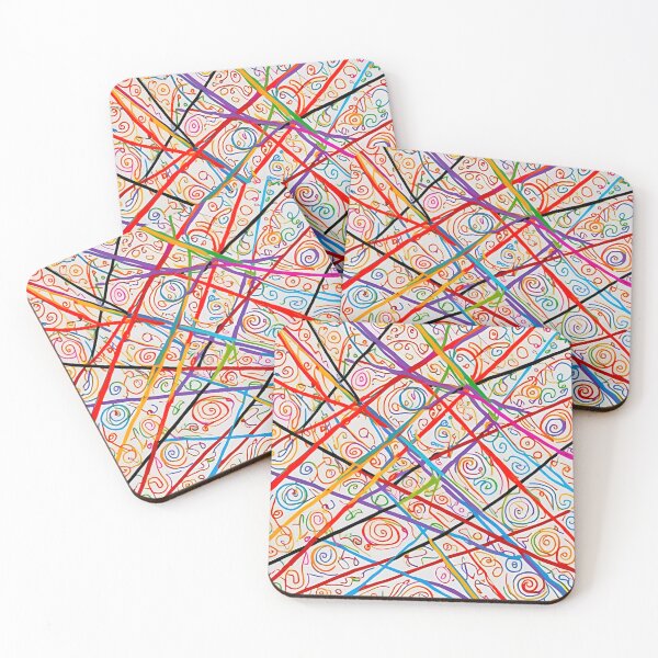 Item preview, chaotic symphony of colors an lines designed and sold by Highpinch.