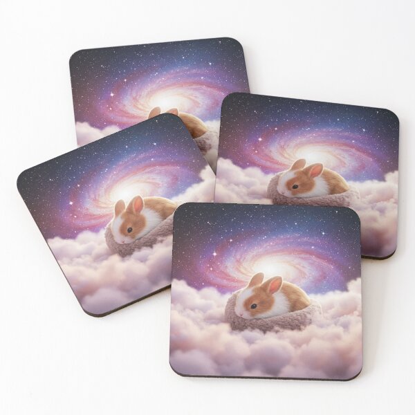 Item preview, Adorable bunny in space designed and sold by nandacreates.