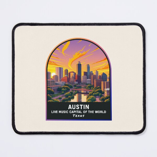 Item preview, Austin (Texas), United States city designed and sold by PinkandP.