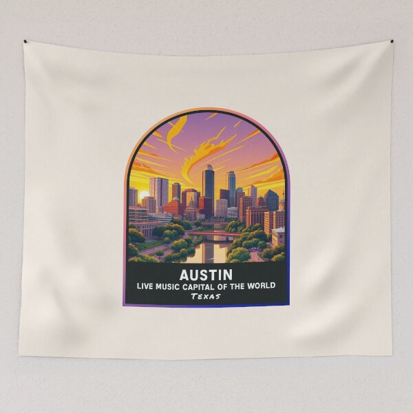 Item preview, Austin (Texas), United States city designed and sold by PinkandP.