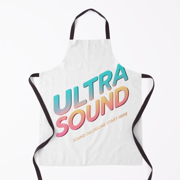 Item preview, ULTRASOUND Gradient Typography – Clean Modern Medical Design designed and sold by KnzSHOPPING.