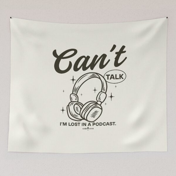 Item preview, Lost in a podcast designed and sold by Peerless-Prime.