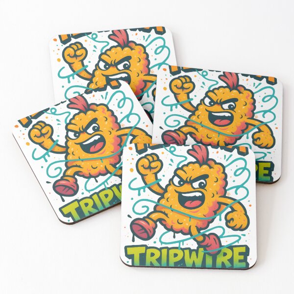 Item preview, Tempura Tripwire – Graffiti Street Food Tag designed and sold by Snackwear Apparel.