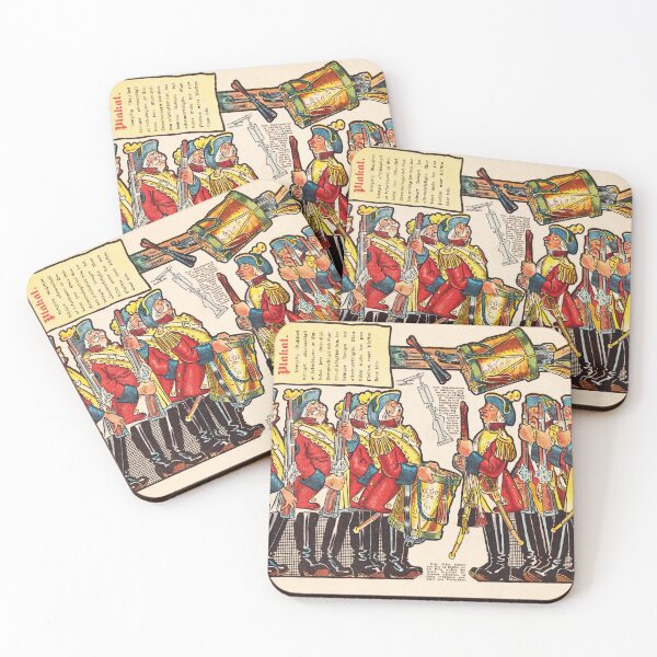 Item preview, Craft sheet, vintage soldiers designed and sold by Mauswohn.
