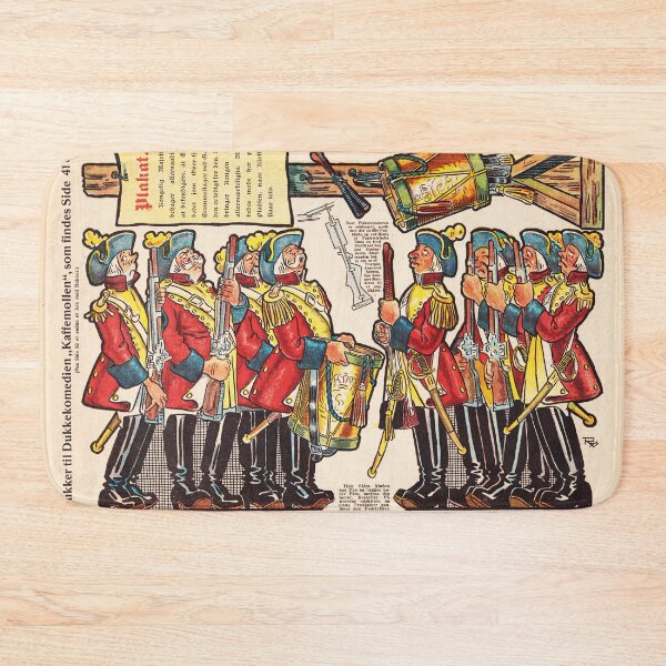 Item preview, Craft sheet, vintage soldiers designed and sold by Mauswohn.