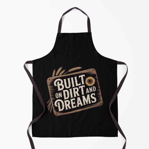 Item preview, Back to the Roots - Built on Dirt and Dreams Retro Farm Design designed and sold by Slavicsoul.