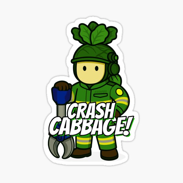 Item preview, Crash Cabbage designed and sold by Flashover.