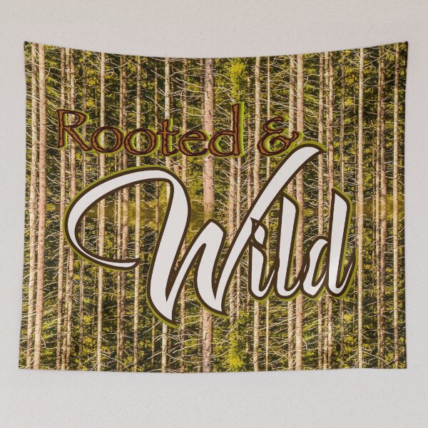 Item preview, Rooted & Wild – Pine Tree Silhouette Nature Design designed and sold by aadventures.