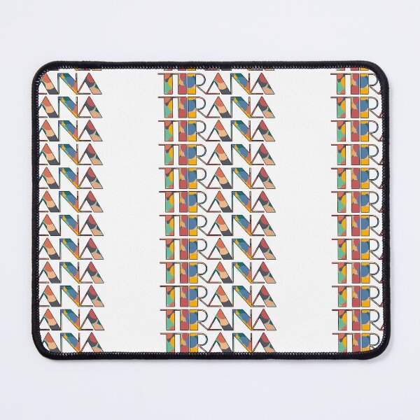 Item preview, Tirana Retro Pop Typography Vibrant City Name Art designed and sold by Wanderful-roads.