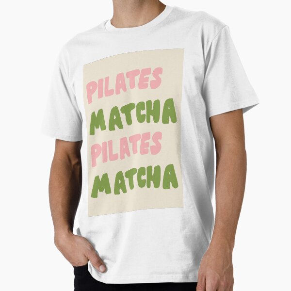 Item preview, Pilates & Matcha Repeat designed and sold by Theartescapades.