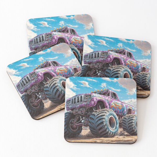 Item preview, Crushing Obstacles with Monster Truck Force designed and sold by Piotrek0001.