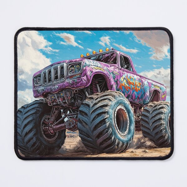 Item preview, Crushing Obstacles with Monster Truck Force designed and sold by Piotrek0001.