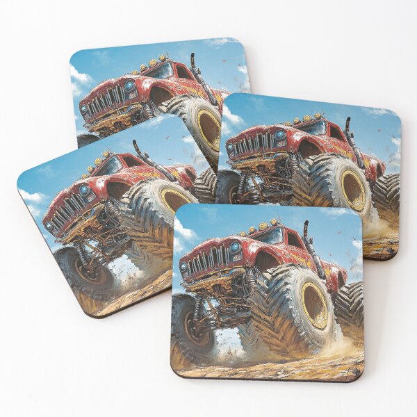 Item preview, Heavy-Duty Off-Road Vehicle in Motion designed and sold by Piotrek0001.