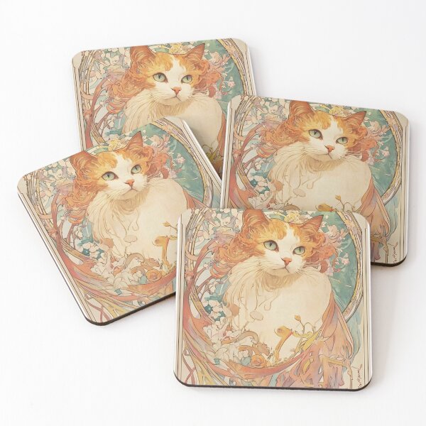 Item preview, Cats of Art Nuvo | Maine Coon_06 designed and sold by TailTalesJP.