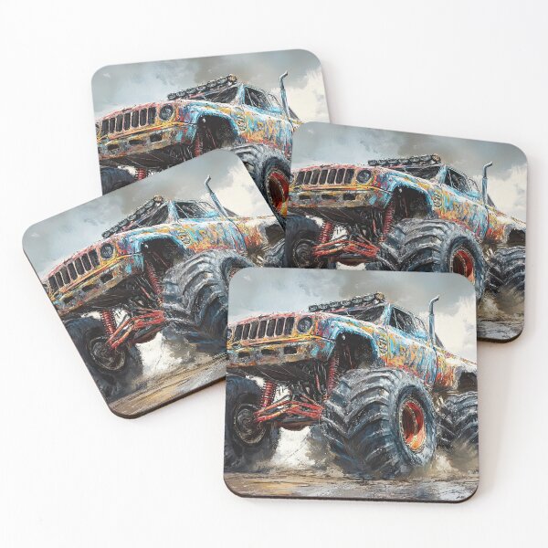 Item preview, Explosive Power of a Muddy Truck designed and sold by Piotrek0001.