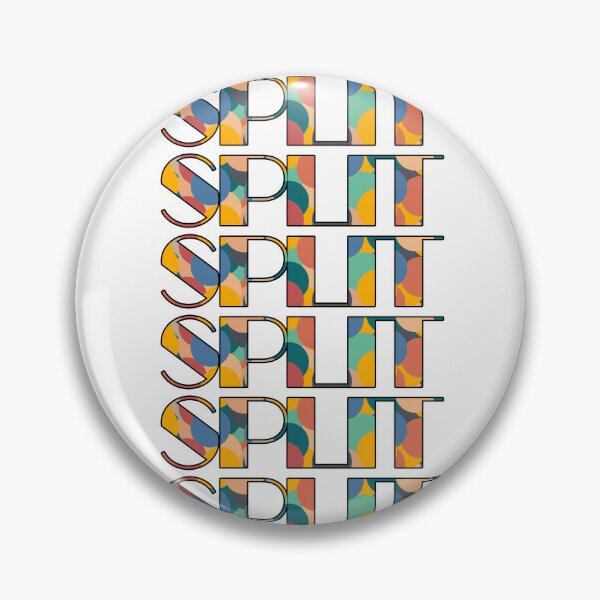Item preview, Split Retro Pop Typography Vibrant City Name Art designed and sold by Wanderful-roads.