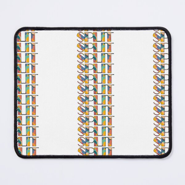 Item preview, Split Retro Pop Typography Vibrant City Name Art designed and sold by Wanderful-roads.