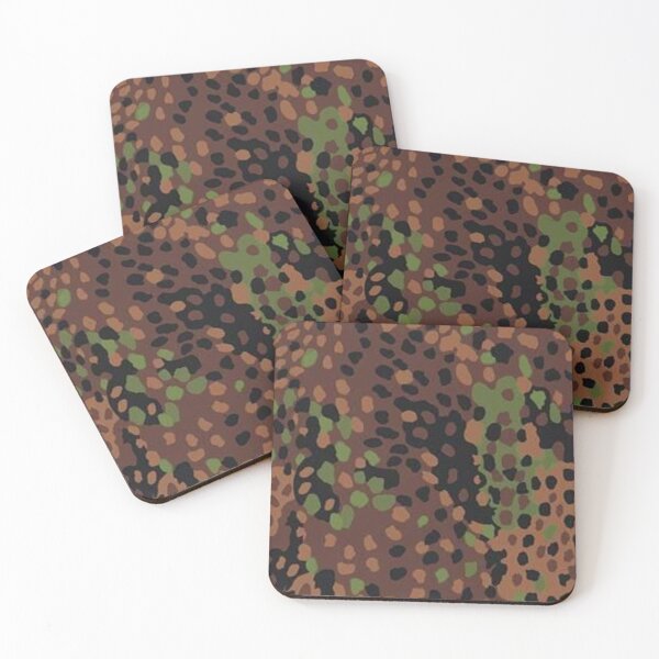 Item preview, WWII German Camouflage: Plane Tree and M44 Pea Dot Patterns designed and sold by BestDetailer.