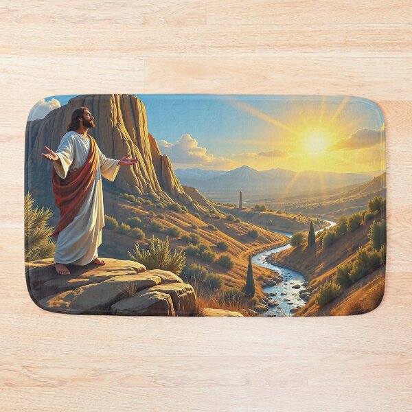 Item preview, Jesus Talking To God Christian Art designed and sold by Gotcha29.