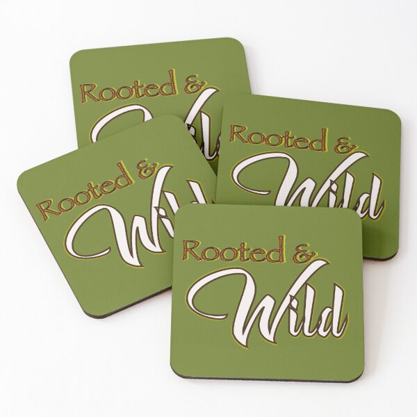 Item preview, Rooted & Wild – Minimalist Boho Phrase Design designed and sold by aadventures.