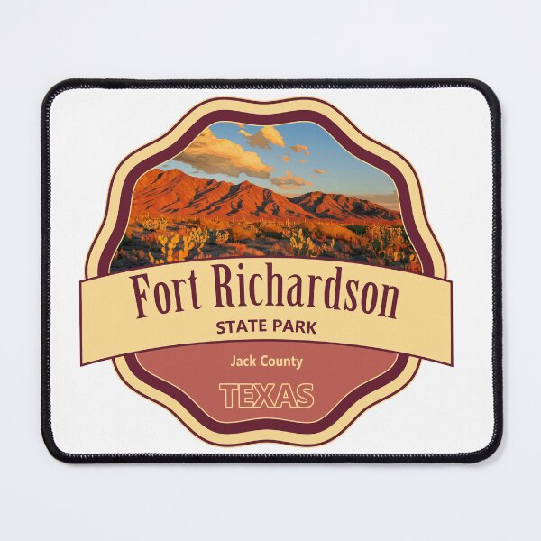 Item preview, Fort Richardson State Park, Jack County, Texas designed and sold by Wanderful-roads.