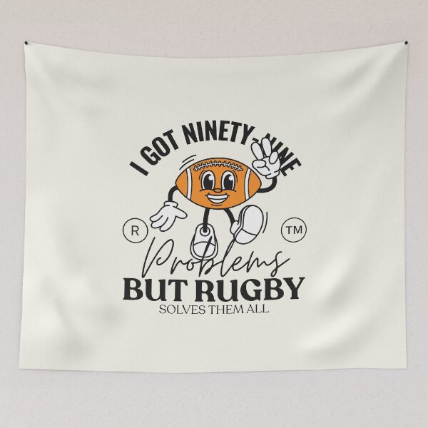 Item preview, Rugby solves my problems designed and sold by Peerless-Prime.