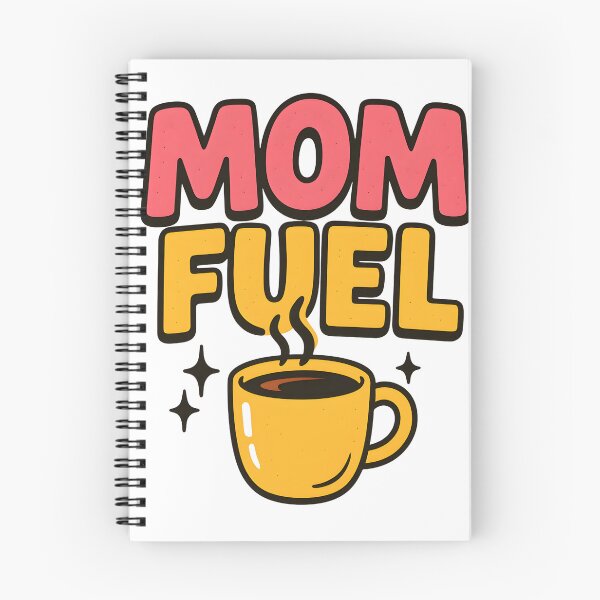 Item preview, Mom Fuel Funny Coffee Design - Bold Cartoon Sublimation Art for Cool Moms - Mother’s Day PNG for T-Shirts, Mugs & Gifts designed and sold by ArtbotsGallery.