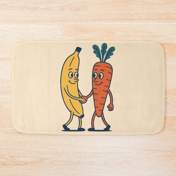 Item preview, Just Chillin' Series: Friends for Life Banana and Carrot  designed and sold by lapart.