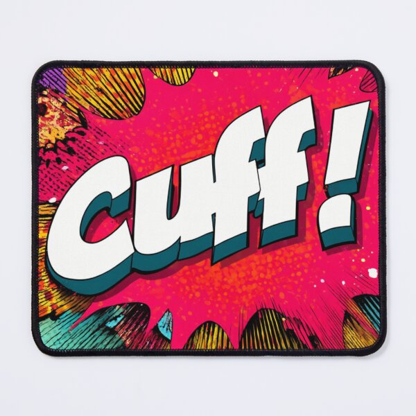 Item preview, Comic Book Style “Cuff!” – Bold Pop Explosion with Retro Flair designed and sold by Patricks-Art.