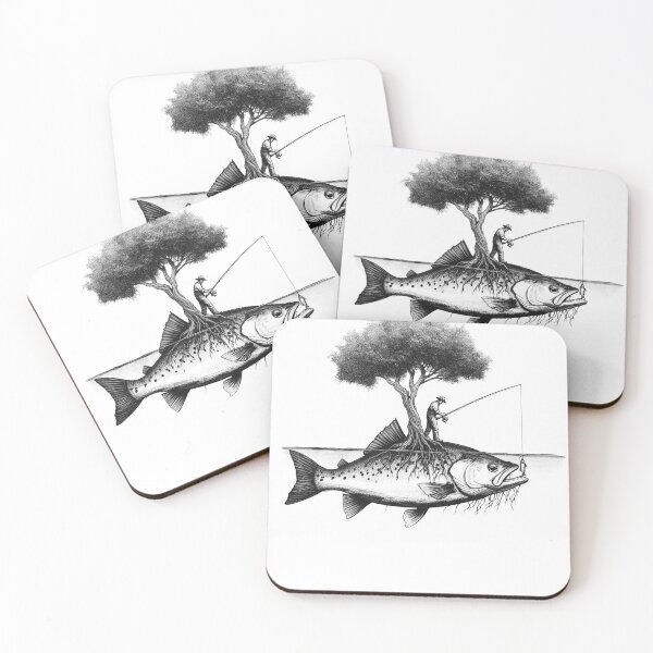 Item preview, Fishing Fisherman Fishing Hilarious Witty Bass Fishing Saying Fly Humor designed and sold by Kimberley King Art  King Art.