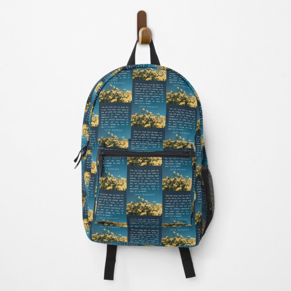 Item preview, Jack Kerouac quote: The one thing that we yearn for in our living days, that makes us sigh and groan and undergo sweet nauseas of all kinds, designed and sold by artbleed.