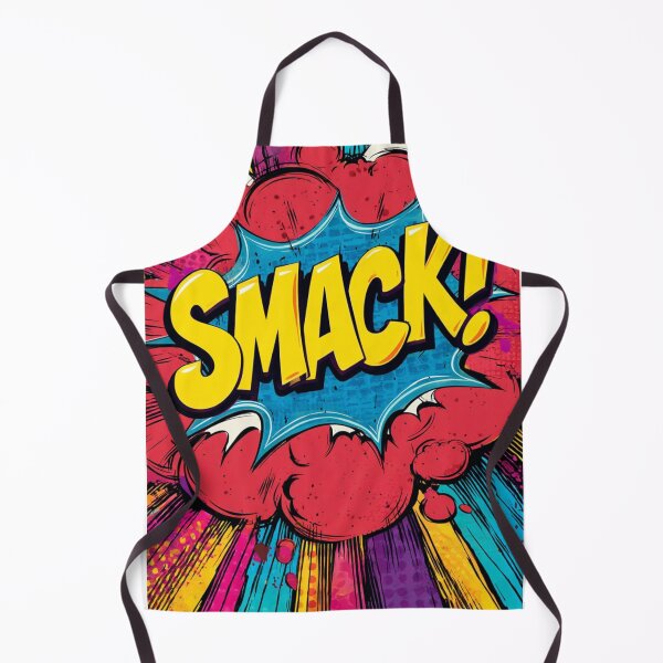 Item preview, “SMACK!” Comic Burst – Retro Pop Style with Bold Action Impact designed and sold by Patricks-Art.