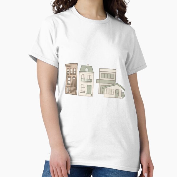 Item preview, Architectural Calm – Minimalist City Buildings | Urban Line Art Home Decor designed and sold by DJCApparel.