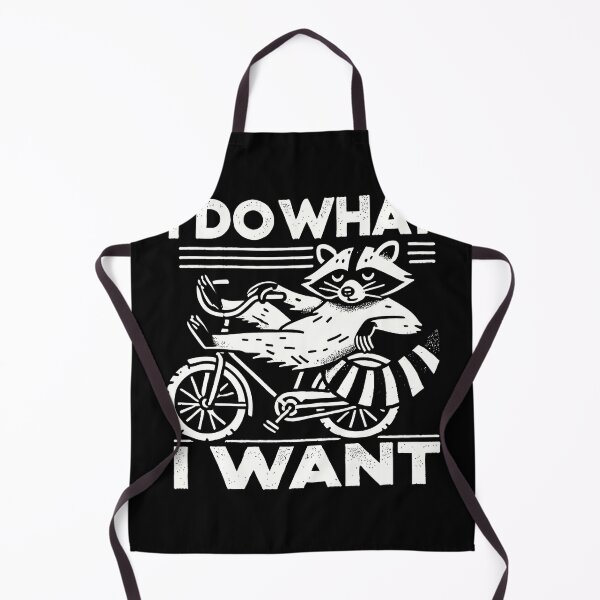 Item preview, Bicycle Raccoon Design With Cheeky Slogan designed and sold by LuminOrb.