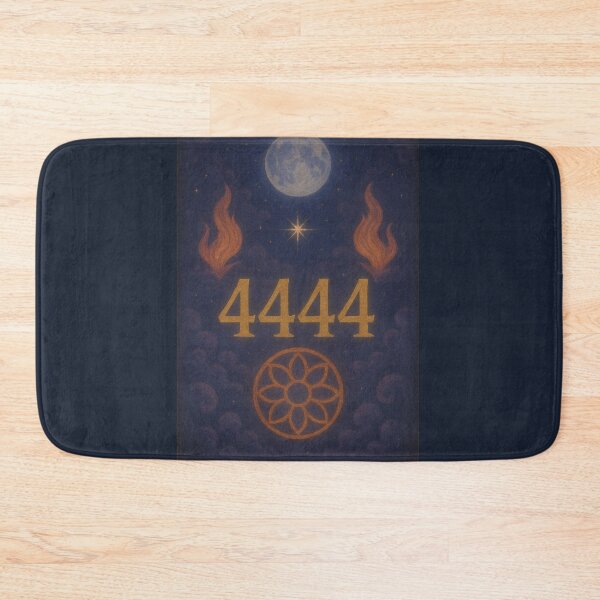 Item preview, Celestial Awakening – Angel Number 4444 in Sacred Balance designed and sold by CookieCreature.