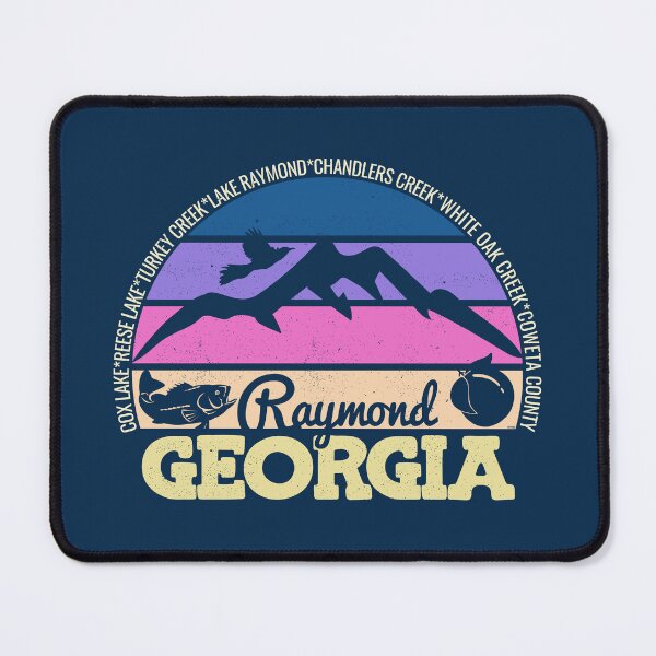 Item preview, Raymond Georgia Sunset Retro Vintage Local Pride Logo designed and sold by CRHPOD20.
