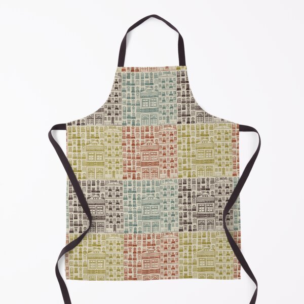 Item preview, Vintage Windows and Doors Pattern Design designed and sold by DColourMuse.