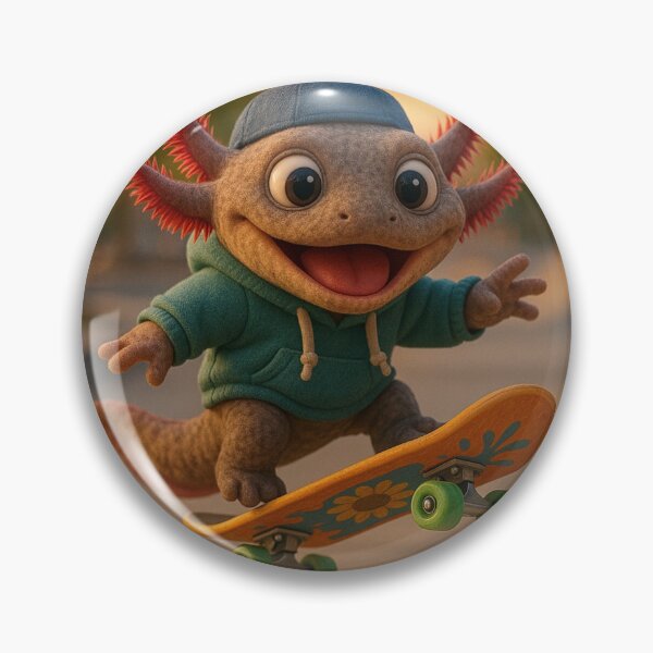 Item preview, Skater Mudpuppy  designed and sold by Sillytoe.