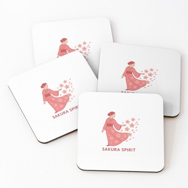 Item preview, Sakura Spirit – Minimalist Japanese Kimono Cherry Blossom Art designed and sold by DJCApparel.