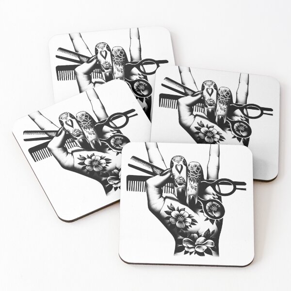 Item preview, Hair Stylist Hair Dresser Hairapist designed and sold by Kimberley King Art  King Art.