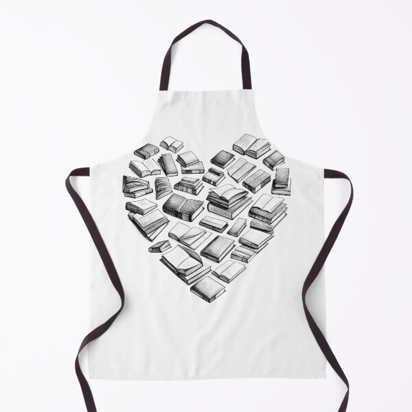 Item preview, Book Lover Heart Reader Reading Read Book designed and sold by Kimberley King Art  King Art.